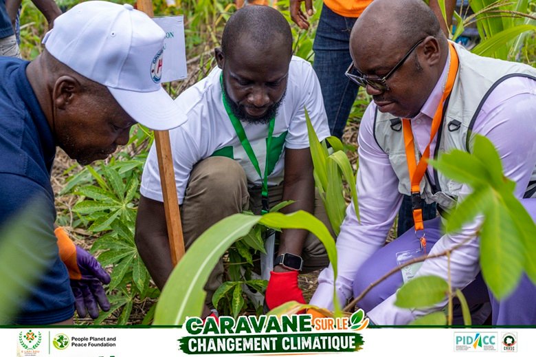 Plantation d’arbres et dialogue communautaire à Sessekro
